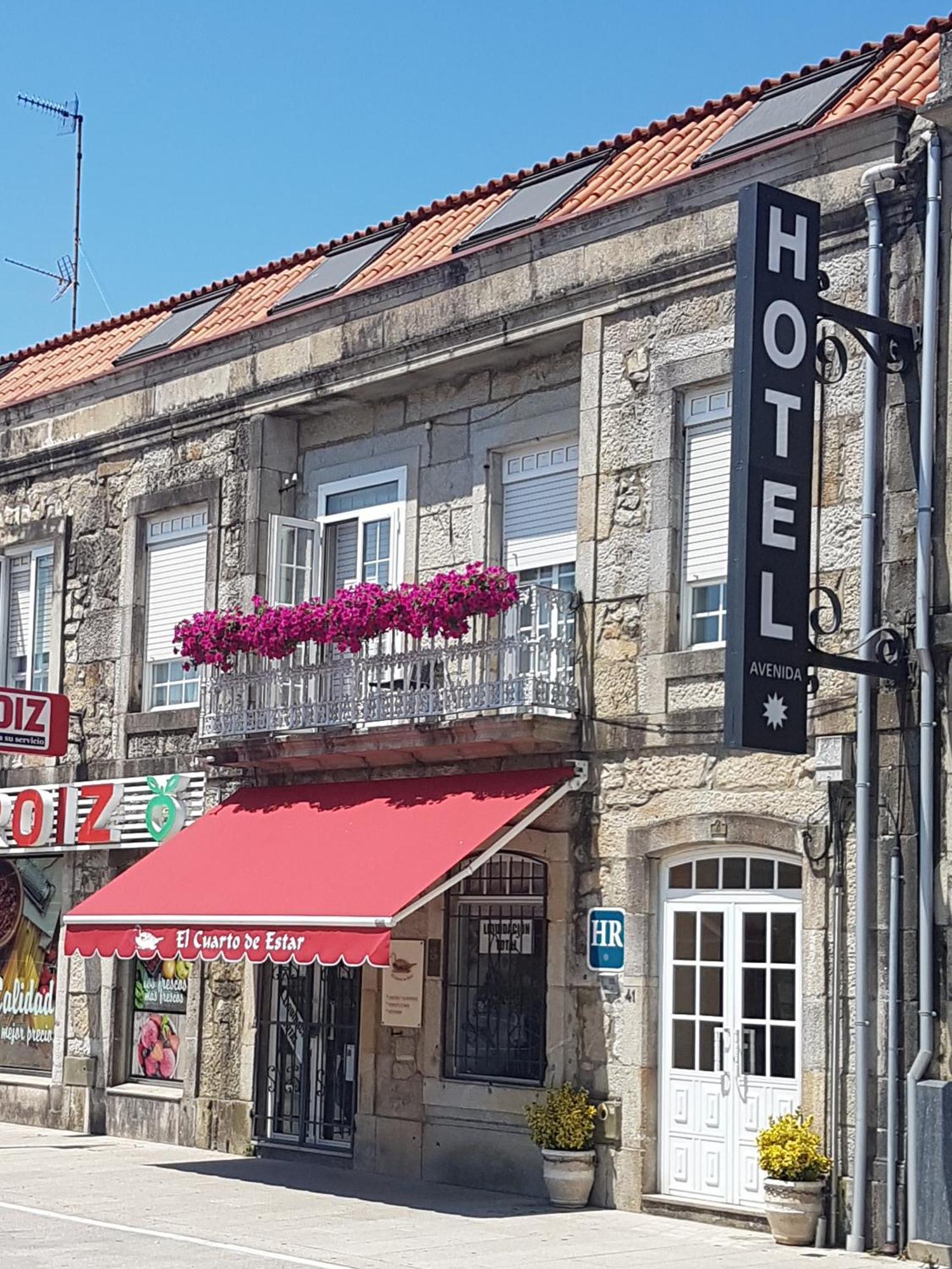 Hotel Avenida Baiona Sabaris Eksteriør billede